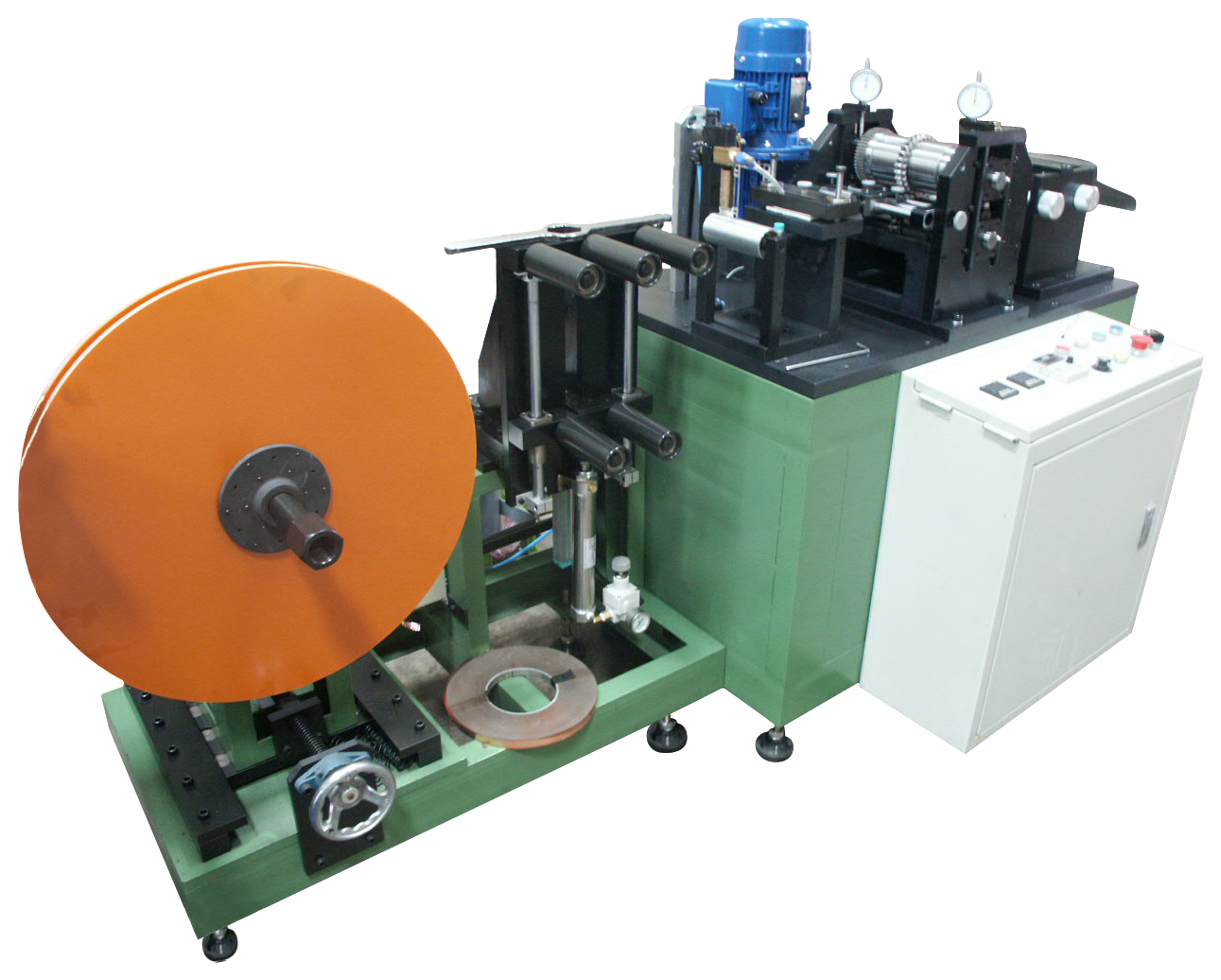 STANDARD COPPER CORRUGATED FIN MACHINF WITH STAR ROLLER